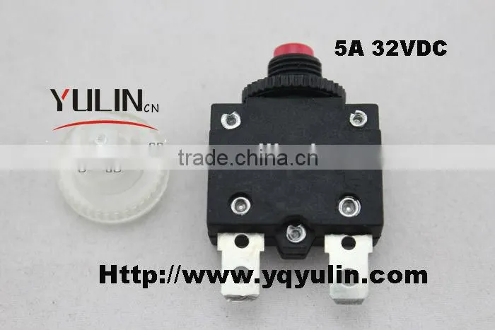 New design 5A mini breaker overload protector switch