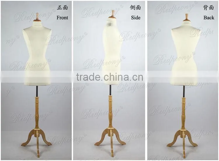 Torso half female mannequins foam mannequin