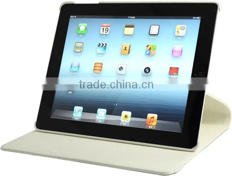 The Cheapest Ultra Compact Folio Protective Leather Case for iPad/iPad 3.4.5 Leather Case