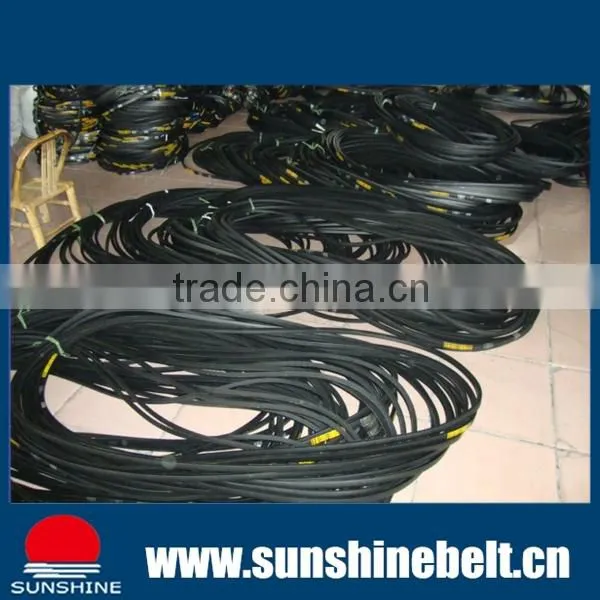 pj type rubber v belt factory