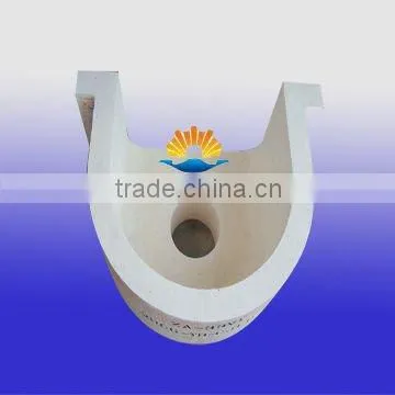 AZS33# fused cast block as paving brick for glass furnace