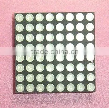 Reliable performance led square plate dot matrix display