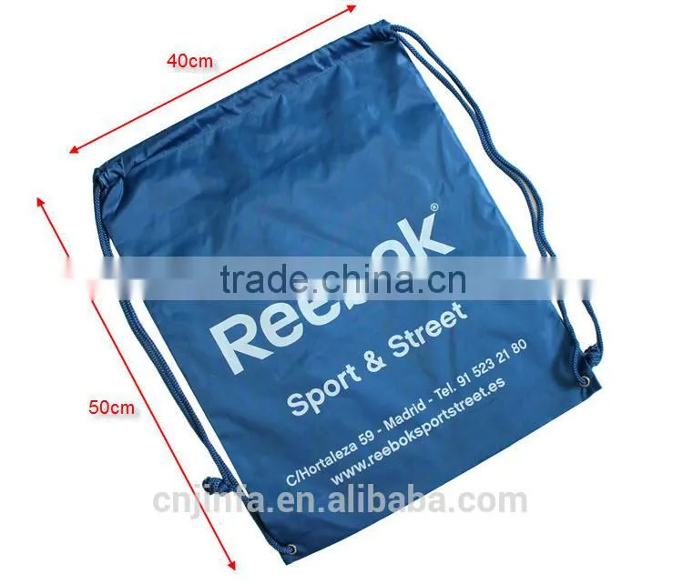 waterproof drawstring shoe bag for promotion