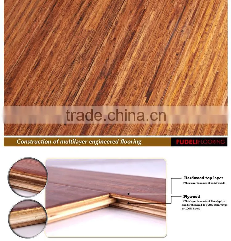 Professional Manufacturer AB grade oak engineered wood floor