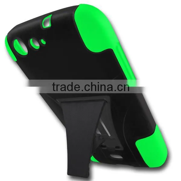T-Stand Dual Layer Armor Case With Kick Stand For BLU life one