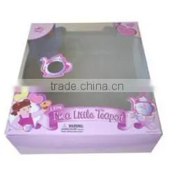 Cardboard Packing Paper Box with pvc Window
