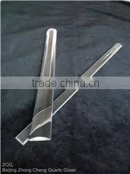 Quartz glass optical cylindrical lens