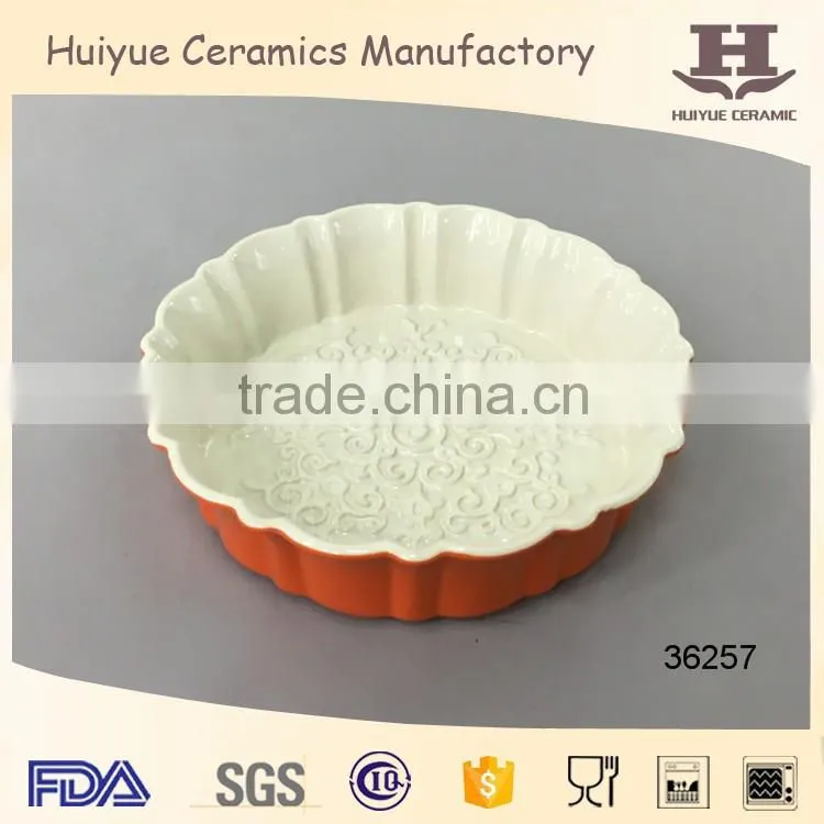 round stoneware bakeware