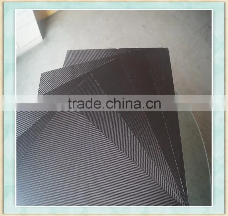 Best selling 3k carbon fibre sheets / 3mm 4mm 5mm carbon fibre sheet