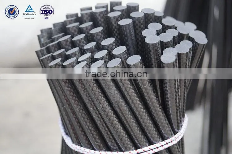 Super Strength 3K Solid Carbon Fibre Rods