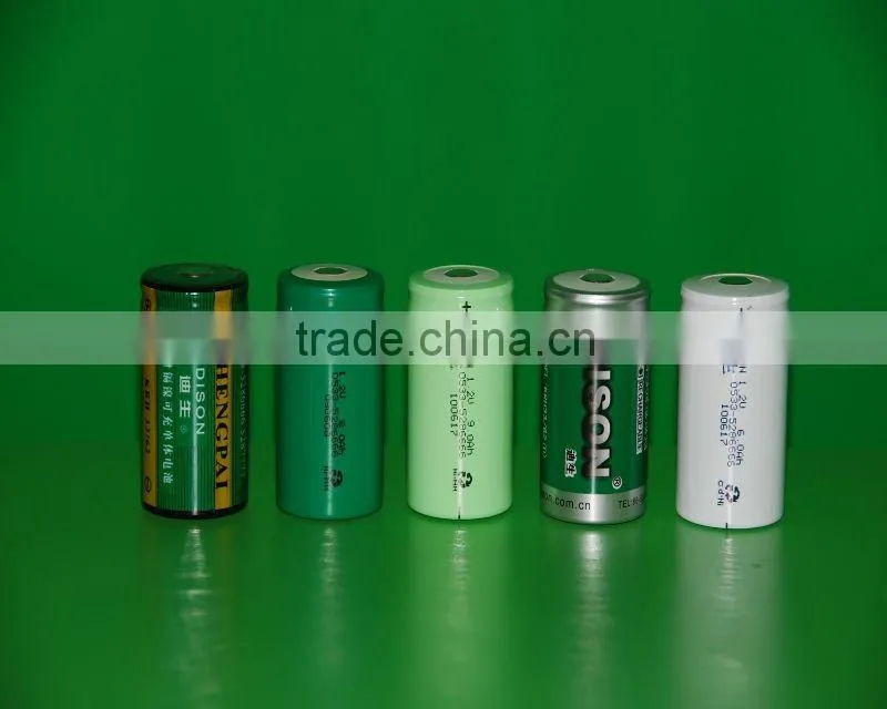 dison high rate 1.2v Nickel battery cell and battery pack