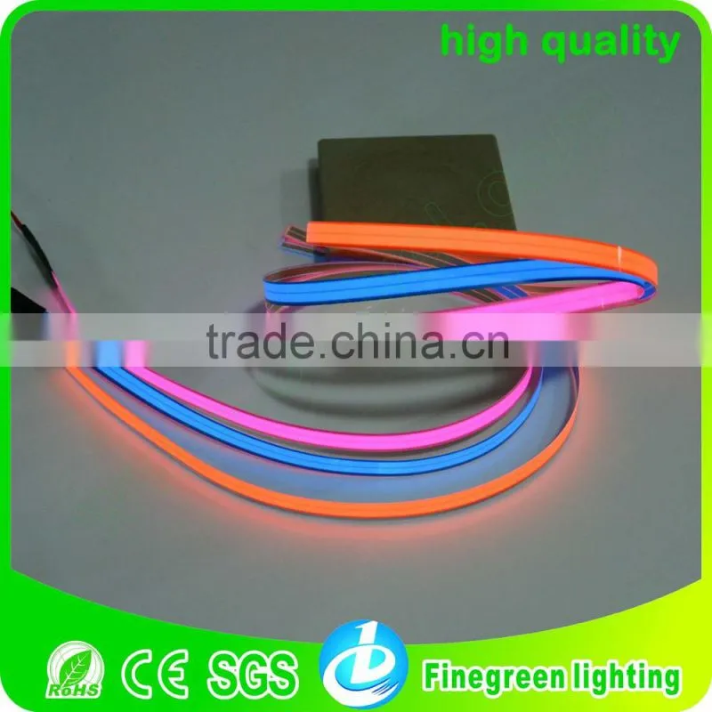 electroluminescent tape strip in muliti color