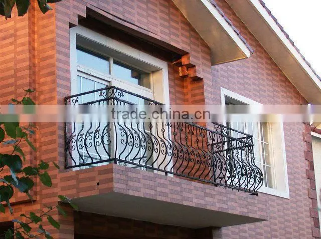 top-selling modern wrought iron grill for balcony