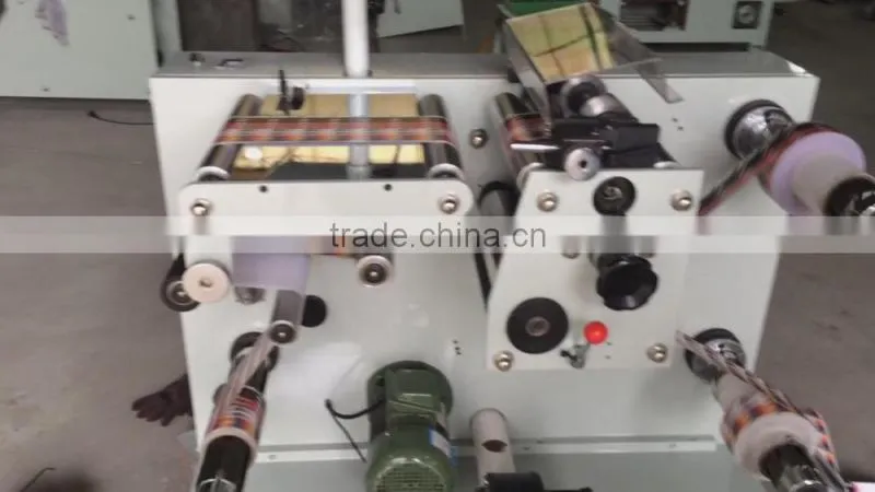 CE approved label sticker slitting machine for price label