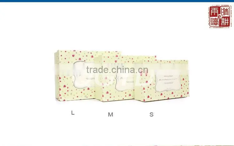 manufacturer custom logo baby gift decorative box