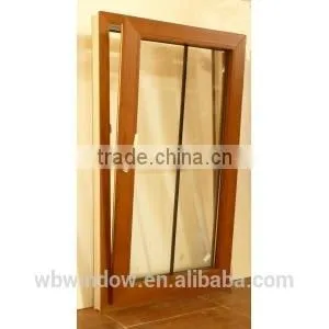 Plastic/Vinyl material frame tilt and turn glass windows ,Plastic/Vinyl grilles design opening windows