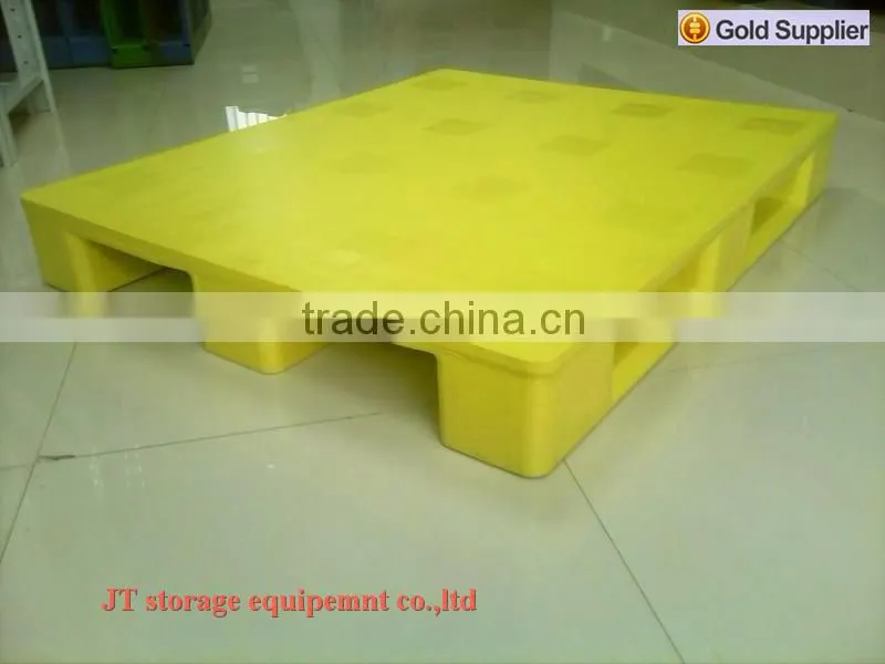 Hot sale gridding plastic pallet with one or two sides