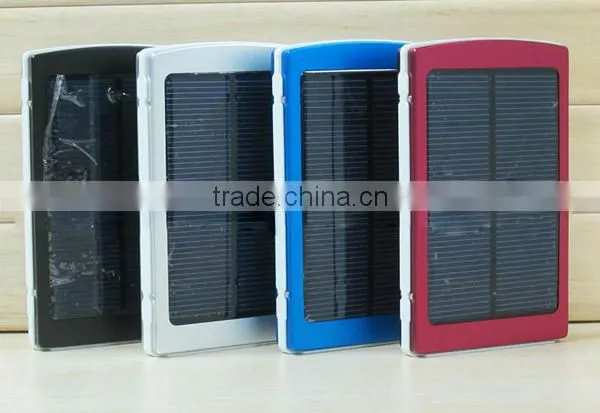 2015 Factory Price High Quality New Solar Power Bank Charger Station 10000mah For All Digital Devices
