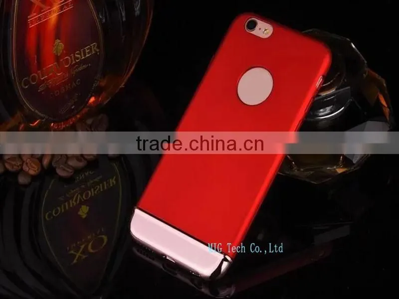 Fasion Designed PC hard case for iphone 6, Electroplating Hard case cover for iphone 6s plus