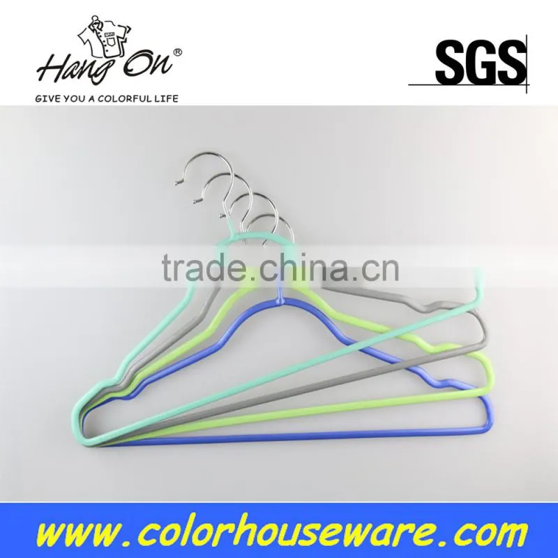 Thin clothes wire hanger