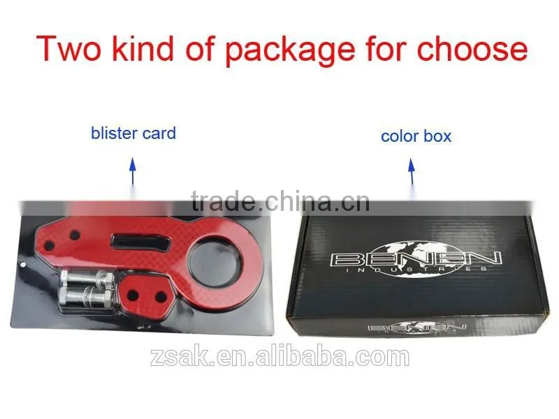 Universal Aluminum Front or Rear Tow Hook