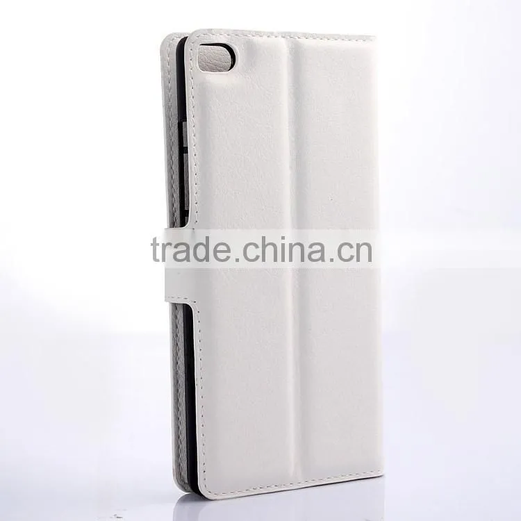 Hot Selling Leather Mobile Phone Case For Huawei P8 Lite Leather Case