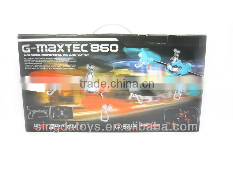 3-Axis 860 2.4G 4 Channel Quadcopter RC Helicopter 3D Gyro