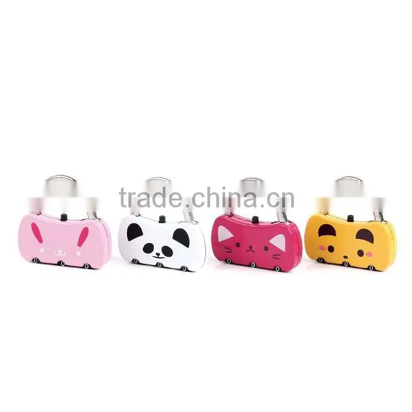 cheap cute combination luggage password padlock