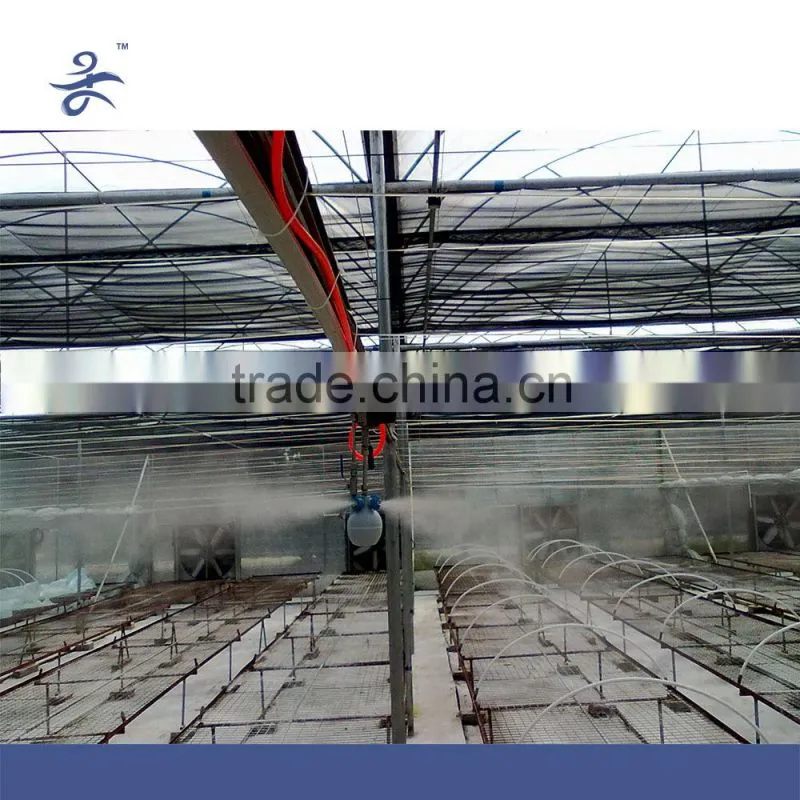 Aerial Fog System for vegetable greenhouse
