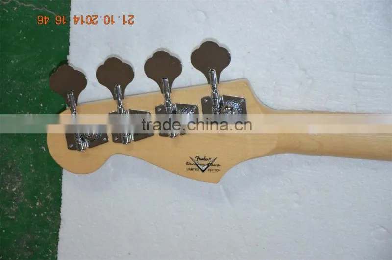 4 string electric bass guitar precision P bass pickup cover bridges cover custom shop