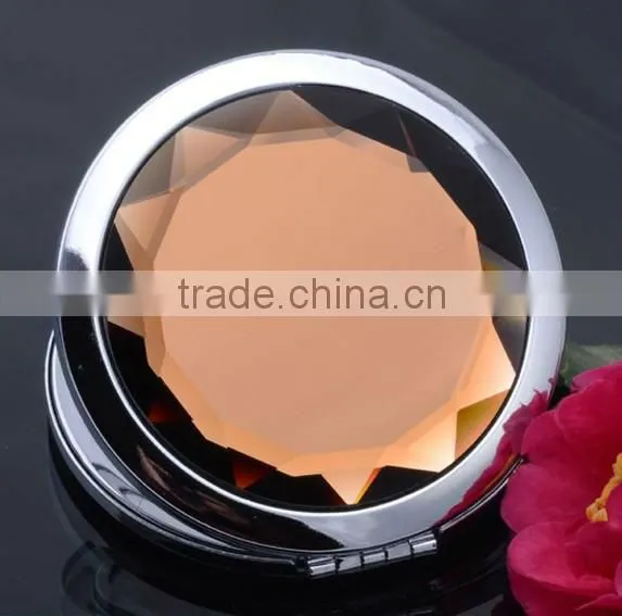 Fashion rhinestone crystal bling folding mirrors