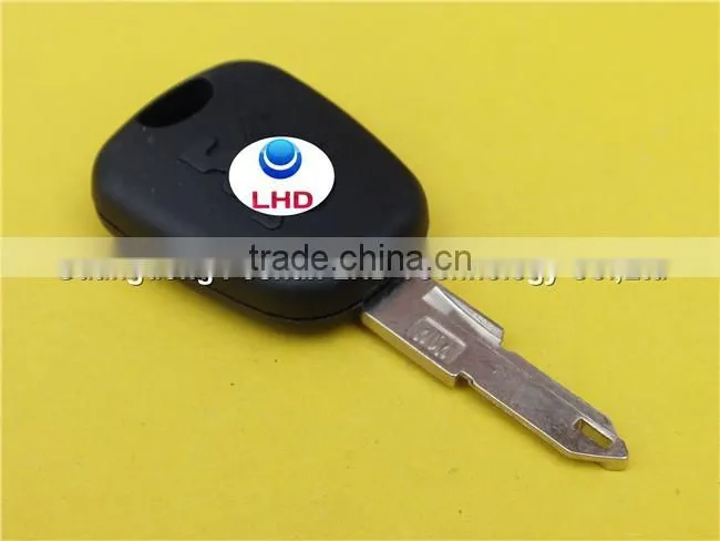 Uncut Transponder Chip Key Shell Case Fob For Peugeot 206 Car Key Wholesale