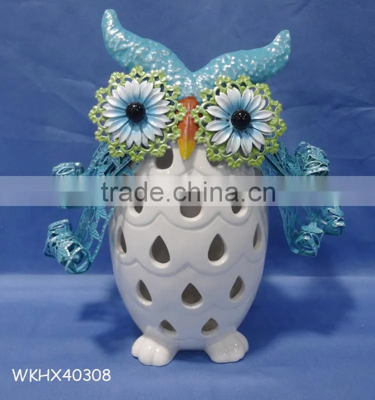 Candy holder for kids decoration white owl for sale