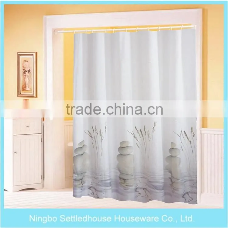new design water proof Printing pvc shower curtain fabric