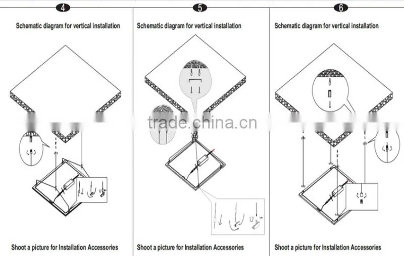 TUV CE&RoHS flicker free square 600*600 led panel light 36W