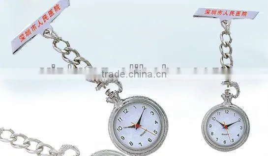 2013 new style nurse fob watches with japan movt