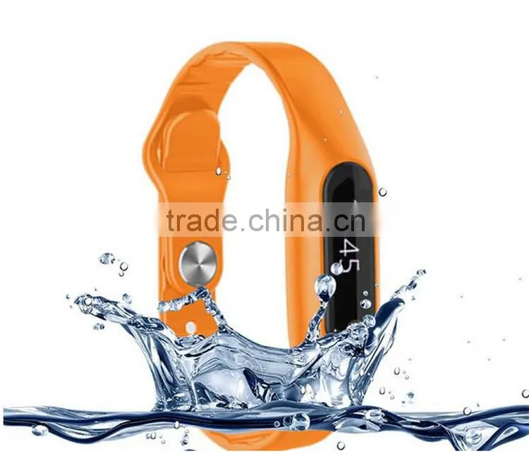 E06 smart bracelet e06 Silicon Wristband/Pedometer Monitoring smart watch for health
