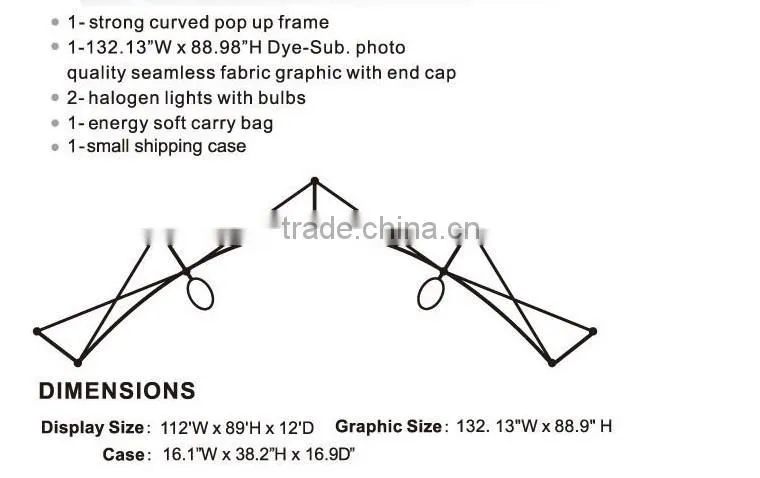 Pipe and drape system