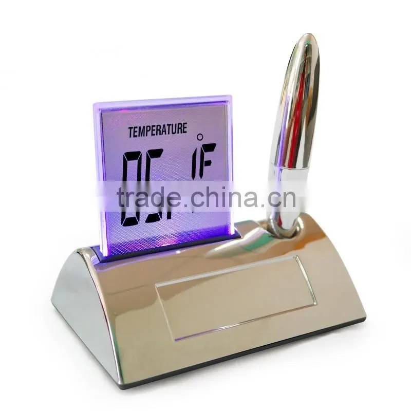 promotion gift touch in led screen office digital alarm clock