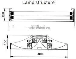 2012 New 2*28W LED T8 tube