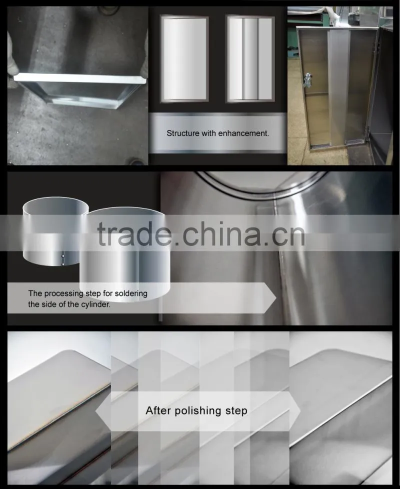 Wholesale Decorative Stainless Steel Outdoor Standing Ashtray