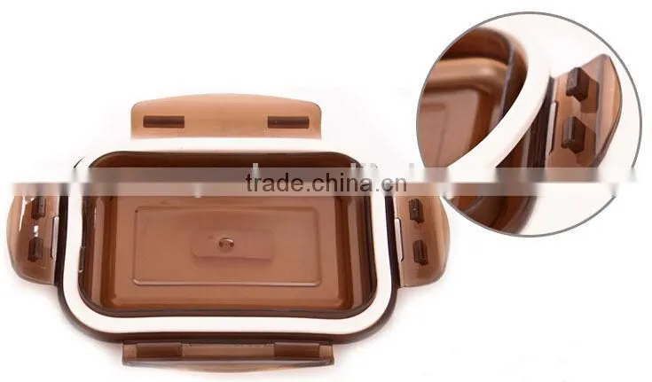 Glass food storage container 1000ml