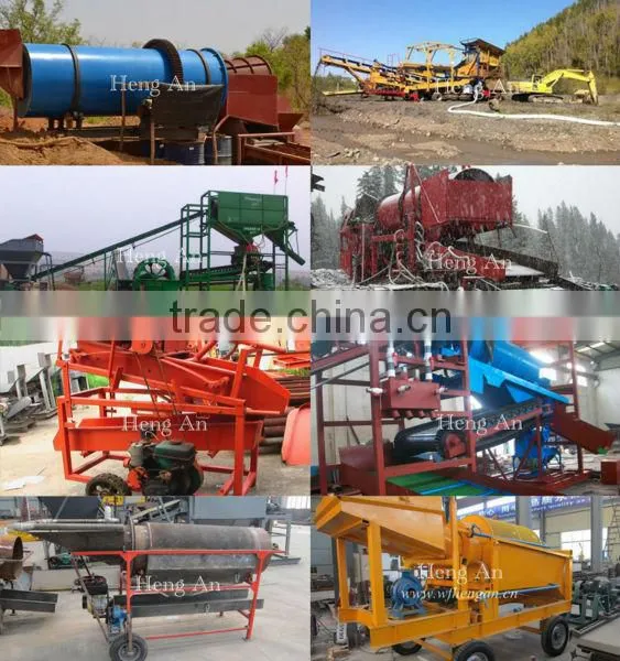 alluvial gold mining machine