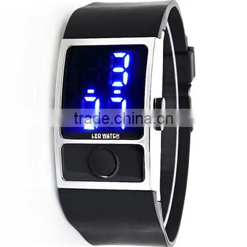 2014 alibaba express high quality ladies plastic LED smart watch(WJ-2250)