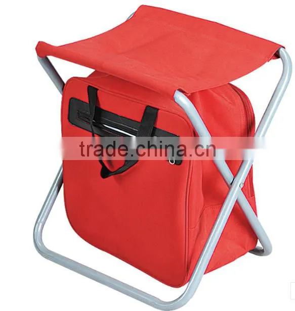 Travel Folding Beach Chair with Cooler Bag