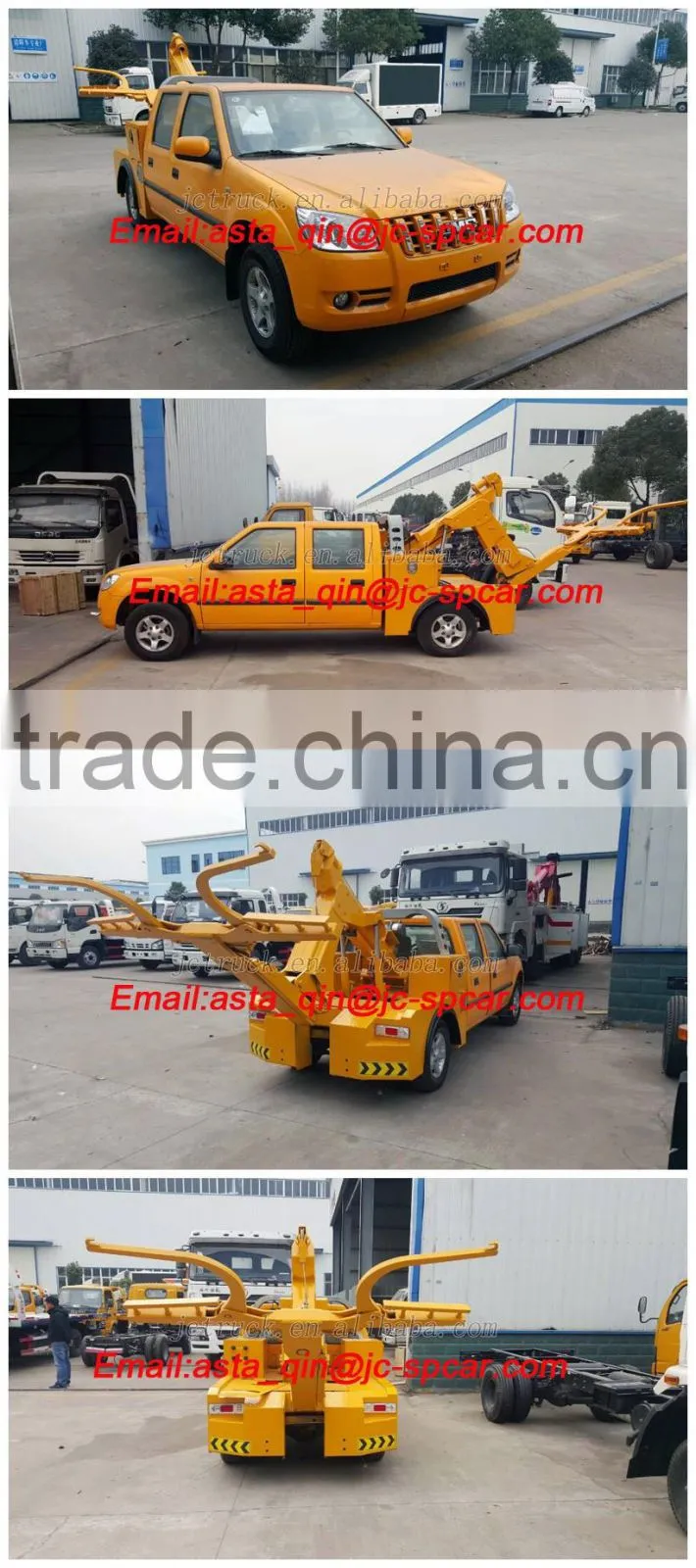 2016 New JMC pick-up towing trucks for sale Chinese manufacturer