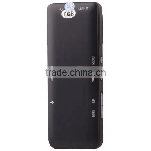 Professional 8GB LCD Digital Voice Recorder with VOR MP3 Player voice recorder pen