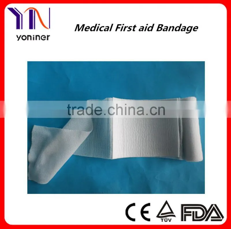 Surgical soft First Aid PBT Elastic Bandage CE FDA ISO
