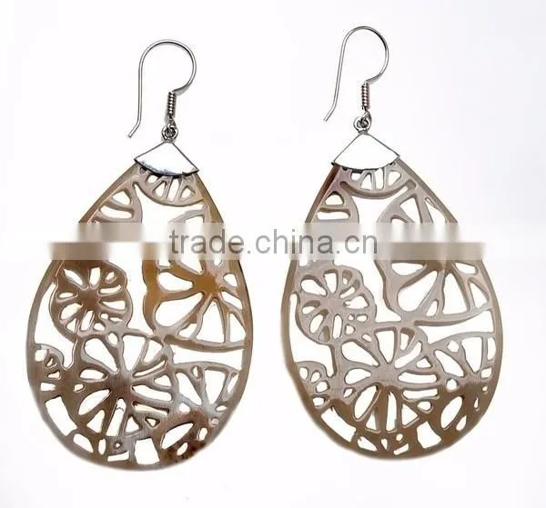 Eco-friendly nice water buffalo horn necklace jewelry made in vietnam