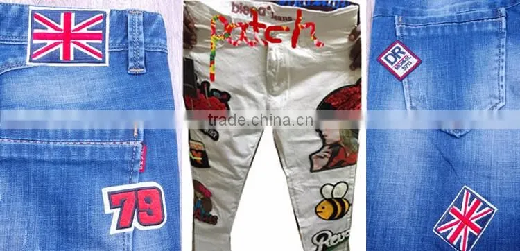 Children garment embroidery patch